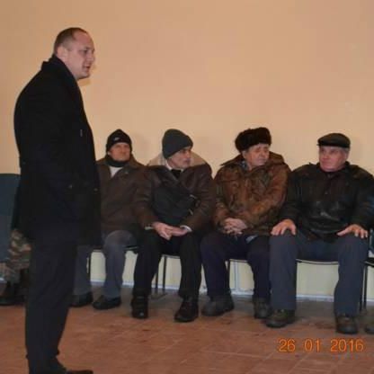 Встреча в х.Украинском